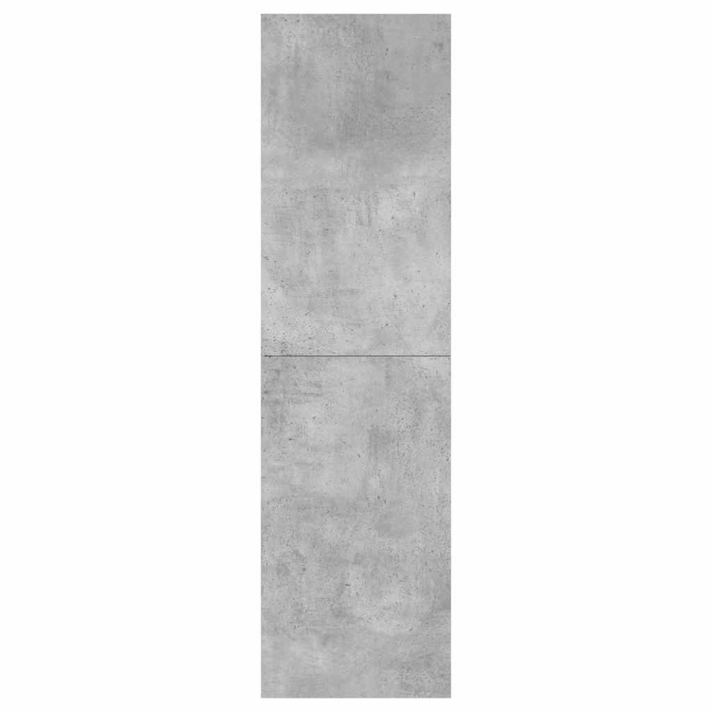 Betonszürke szerelt fa TV-szekrény 30,5 x 30 x 110 cm 3