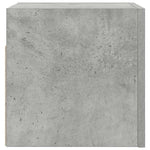 4 db betonszürke falra szerelhető TV-szekrény 30,5 x 30 x 30 cm 5