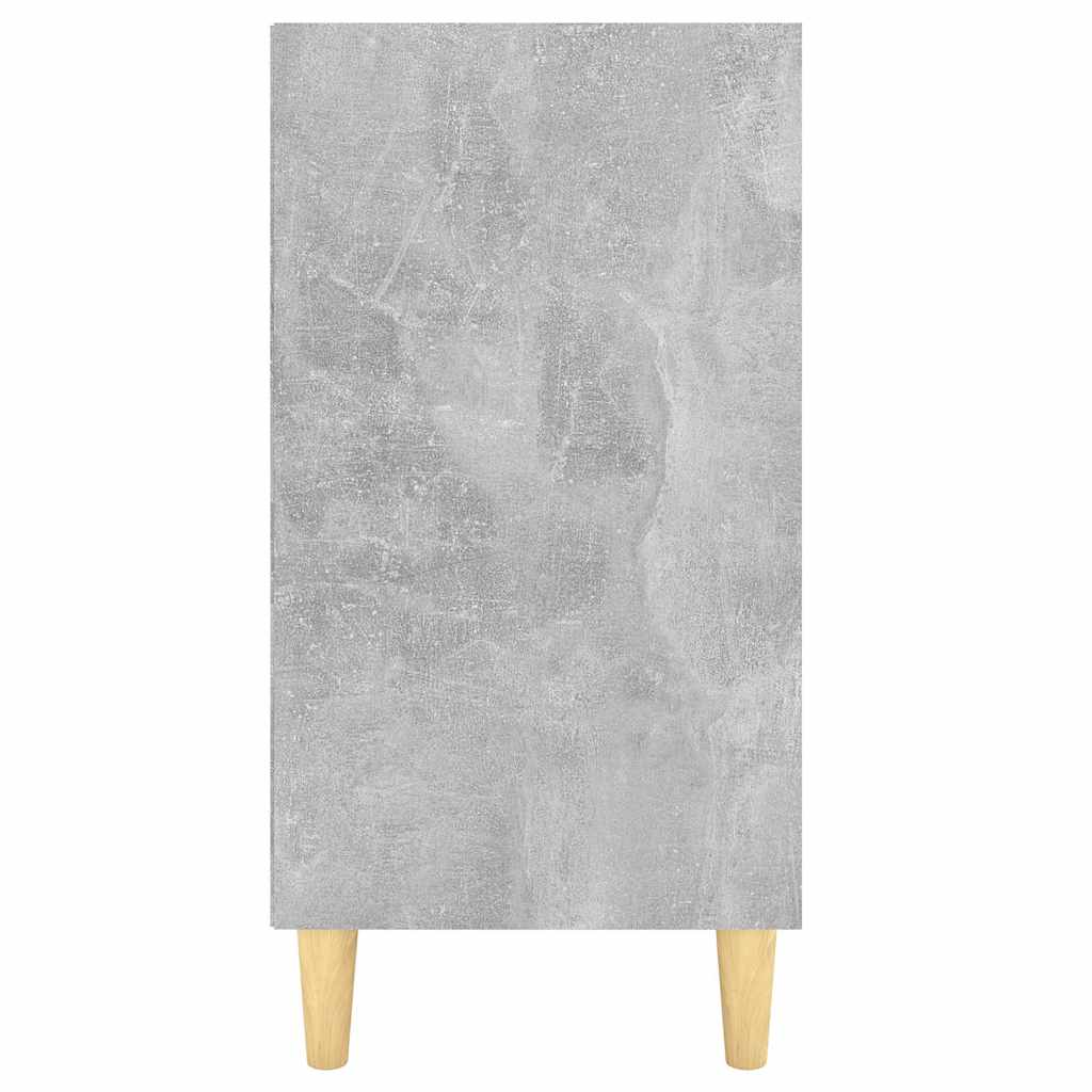 Betonszürke szerelt fa tálalószekrény 103,5 x 35 x 70 cm 5