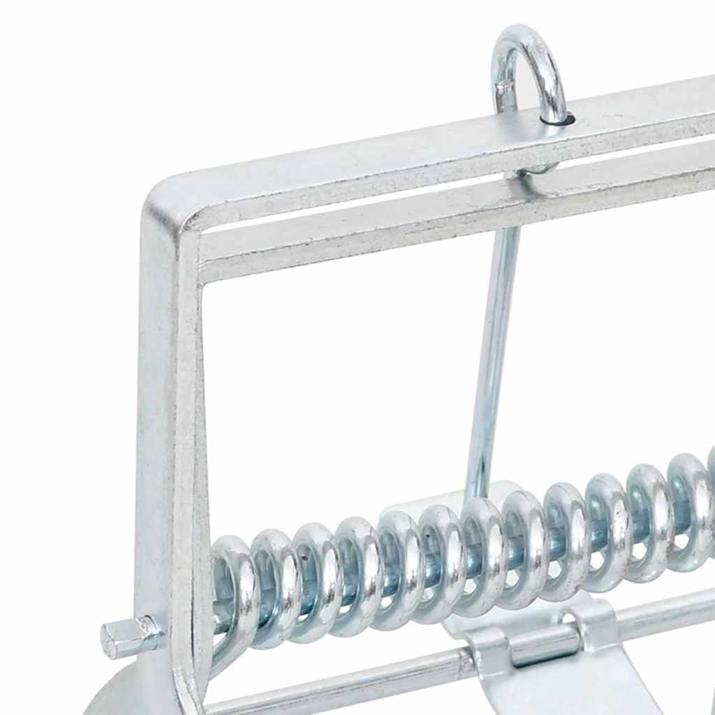 10 db ezüstszínű horganyzott acél vakondcsapda 7