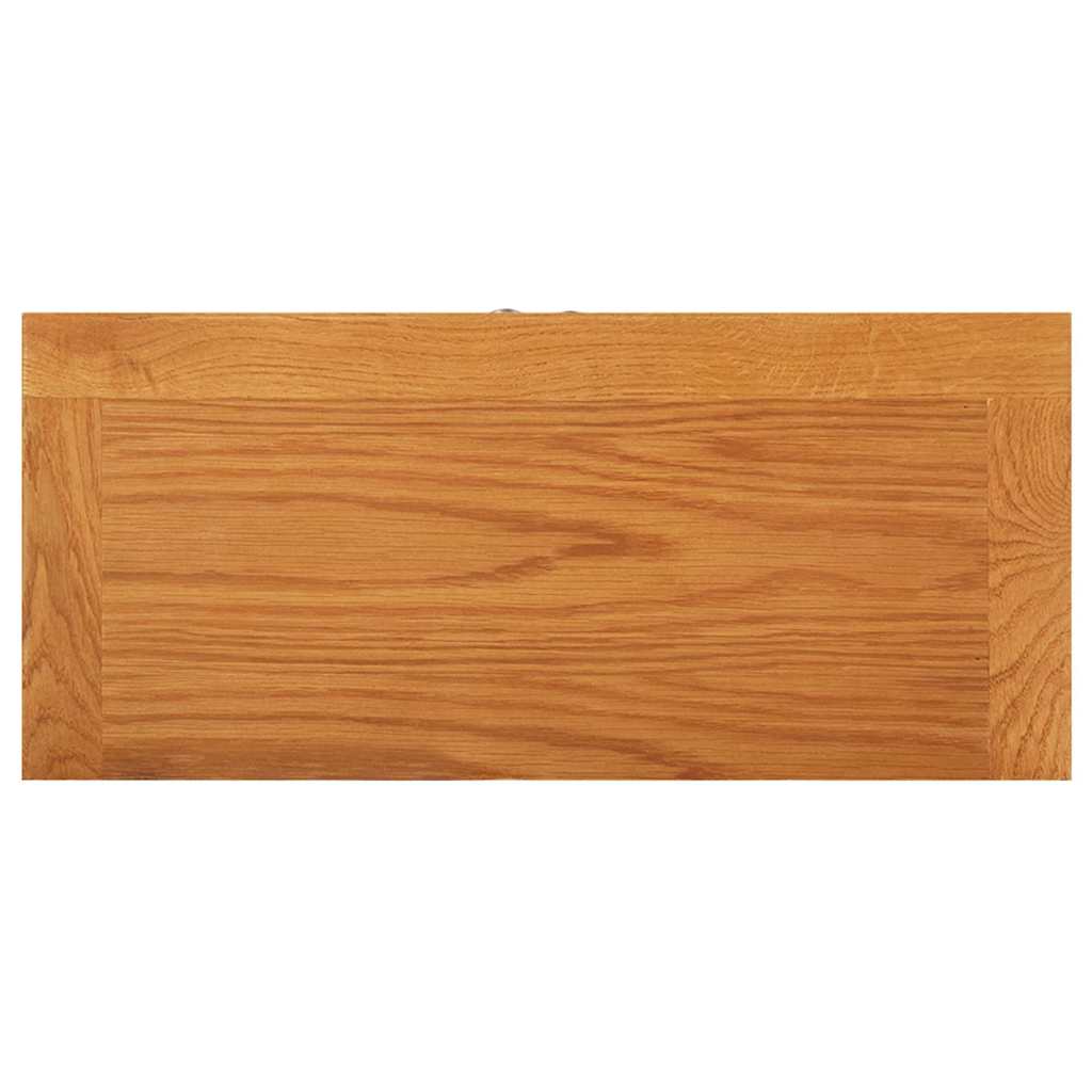 Tömör tölgyfa tárolószekrény 50 x 22 x 110 cm 6