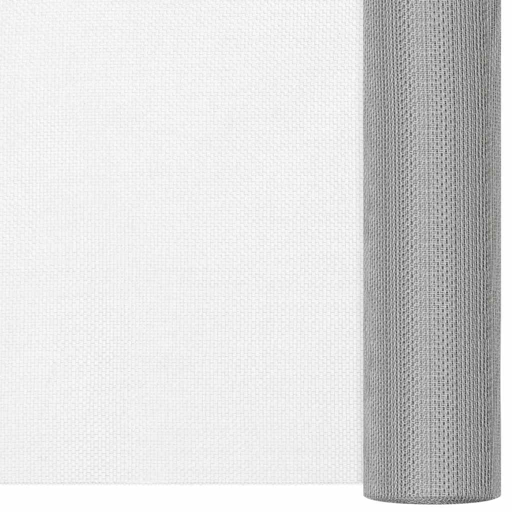 Háló 112 x 500 cm Mesh Rozsdamentes acél 201 Ezüst 2