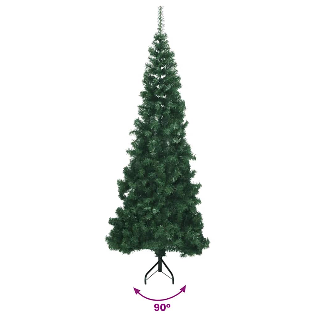 Zöld PVC sarok műkarácsonyfa 180 cm 5