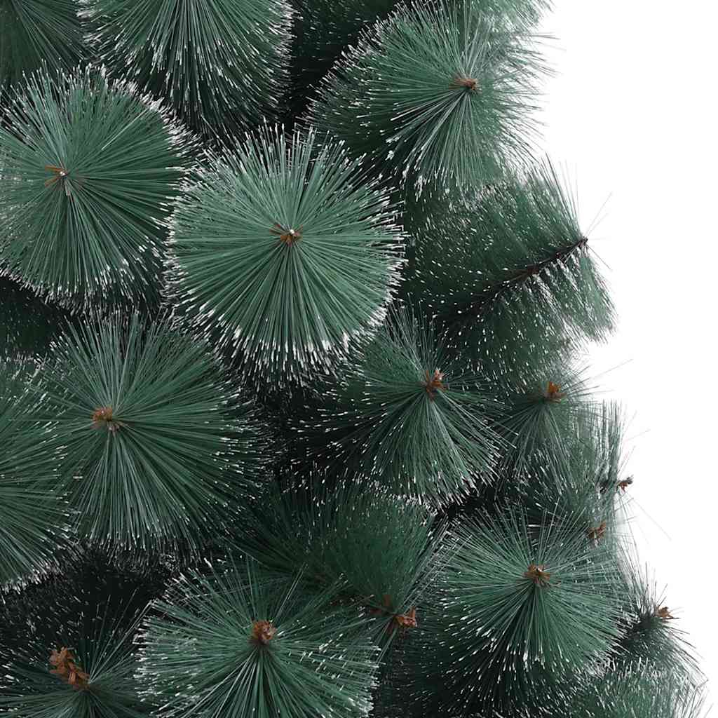 Zöld PET műkarácsonyfa állvánnyal 120 cm 4