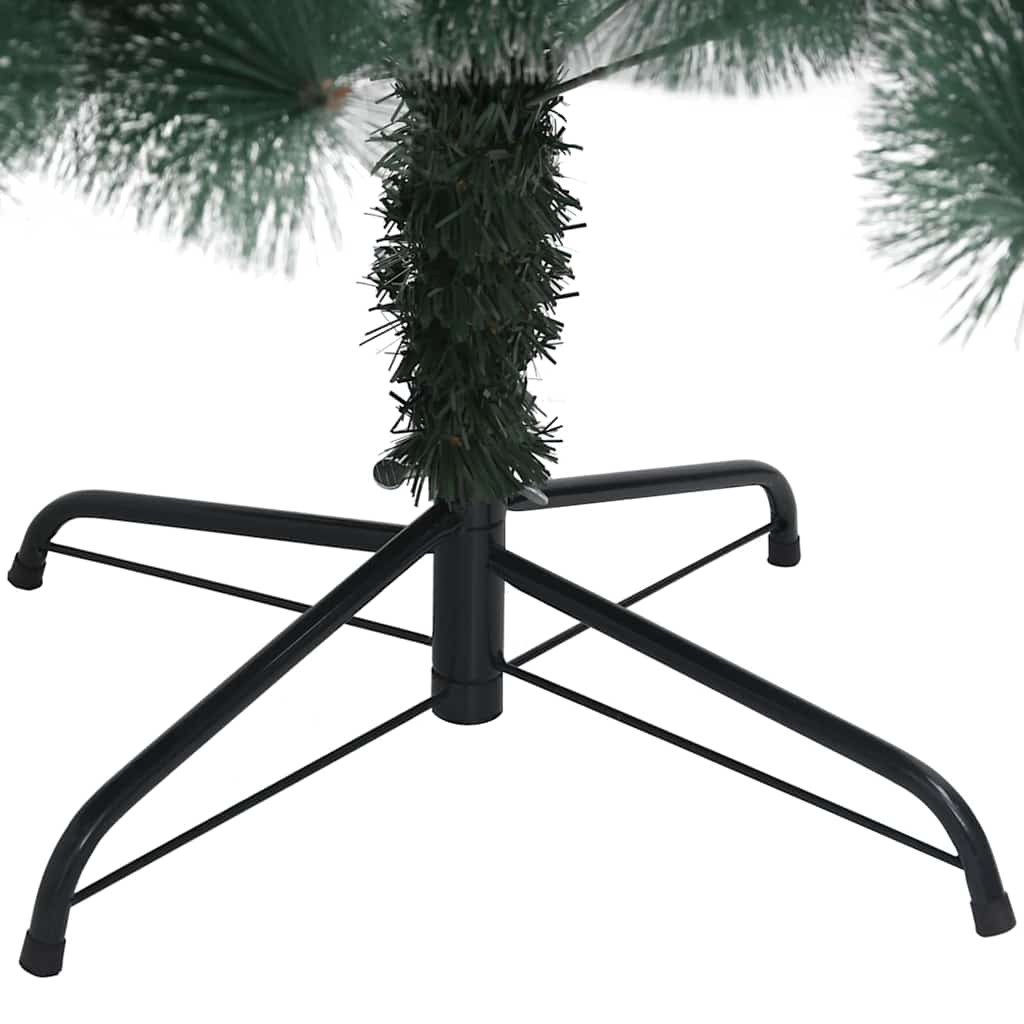 Zöld PET műkarácsonyfa állvánnyal 120 cm 5