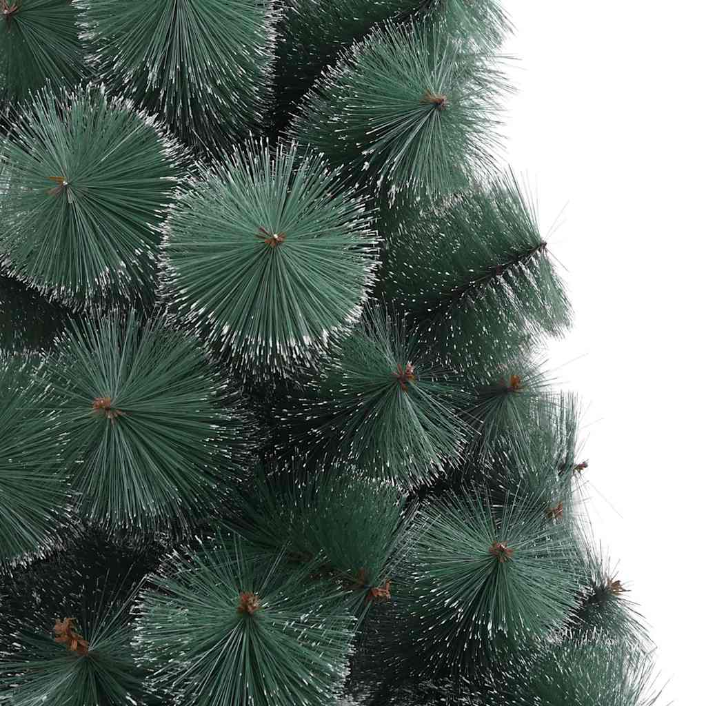 Zöld PET műkarácsonyfa állvánnyal 240 cm 4