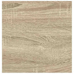 Tölgyszínű és fehér MDF lebegő fali polc 23 x 23,5 x 3,8 cm 9