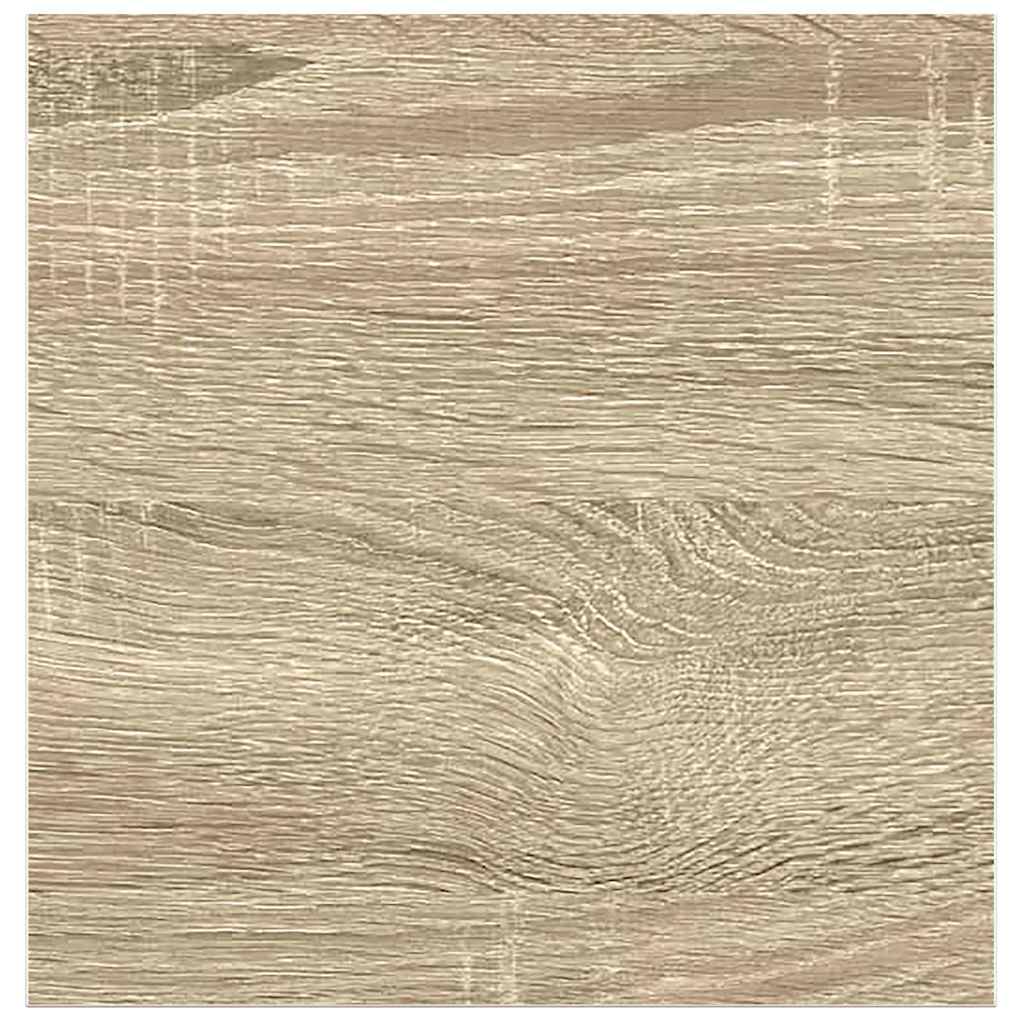 Tölgyszínű és fehér MDF lebegő fali polc 23 x 23,5 x 3,8 cm 9