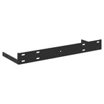 Tölgyszínű és fehér MDF lebegő fali polc 50 x 23,5 x 3,8 cm 12