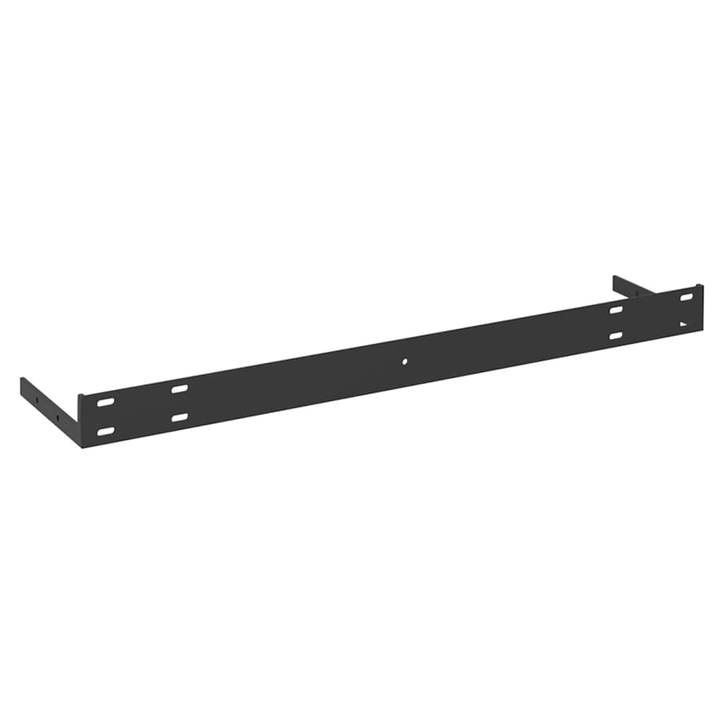 2 db tölgyszínű és fehér MDF lebegő fali polc 60x23,5x3,8 cm 13