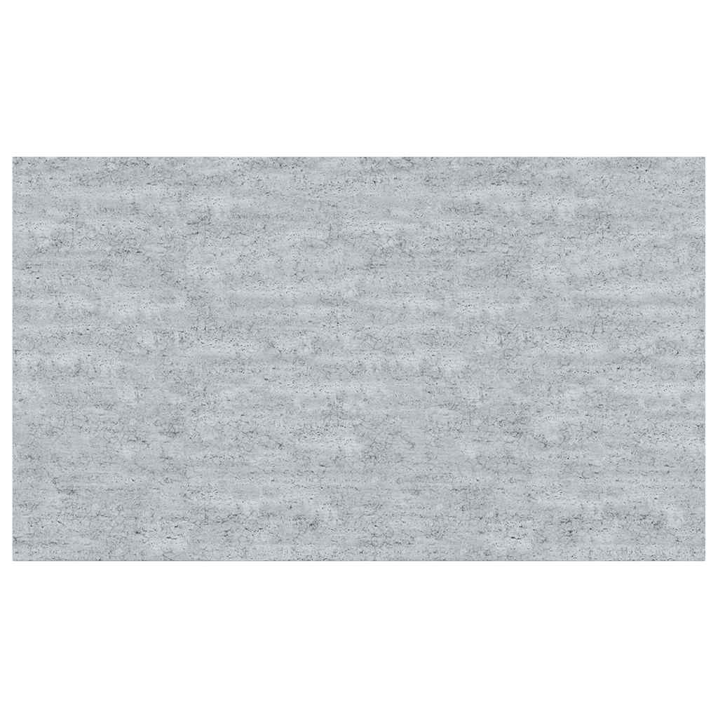 2 db betonszürke MDF lebegő fali polc 40 x 23 x 3,8 cm 10