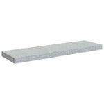 4 db betonszürke MDF lebegő fali polc 80 x 23,5 x 3,8 cm 6