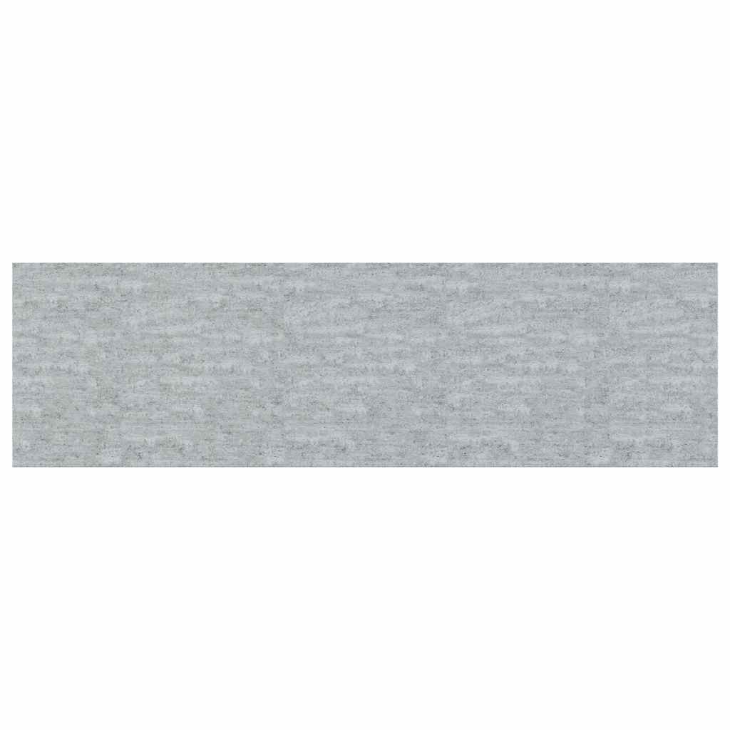 4 db betonszürke MDF lebegő fali polc 80 x 23,5 x 3,8 cm 10