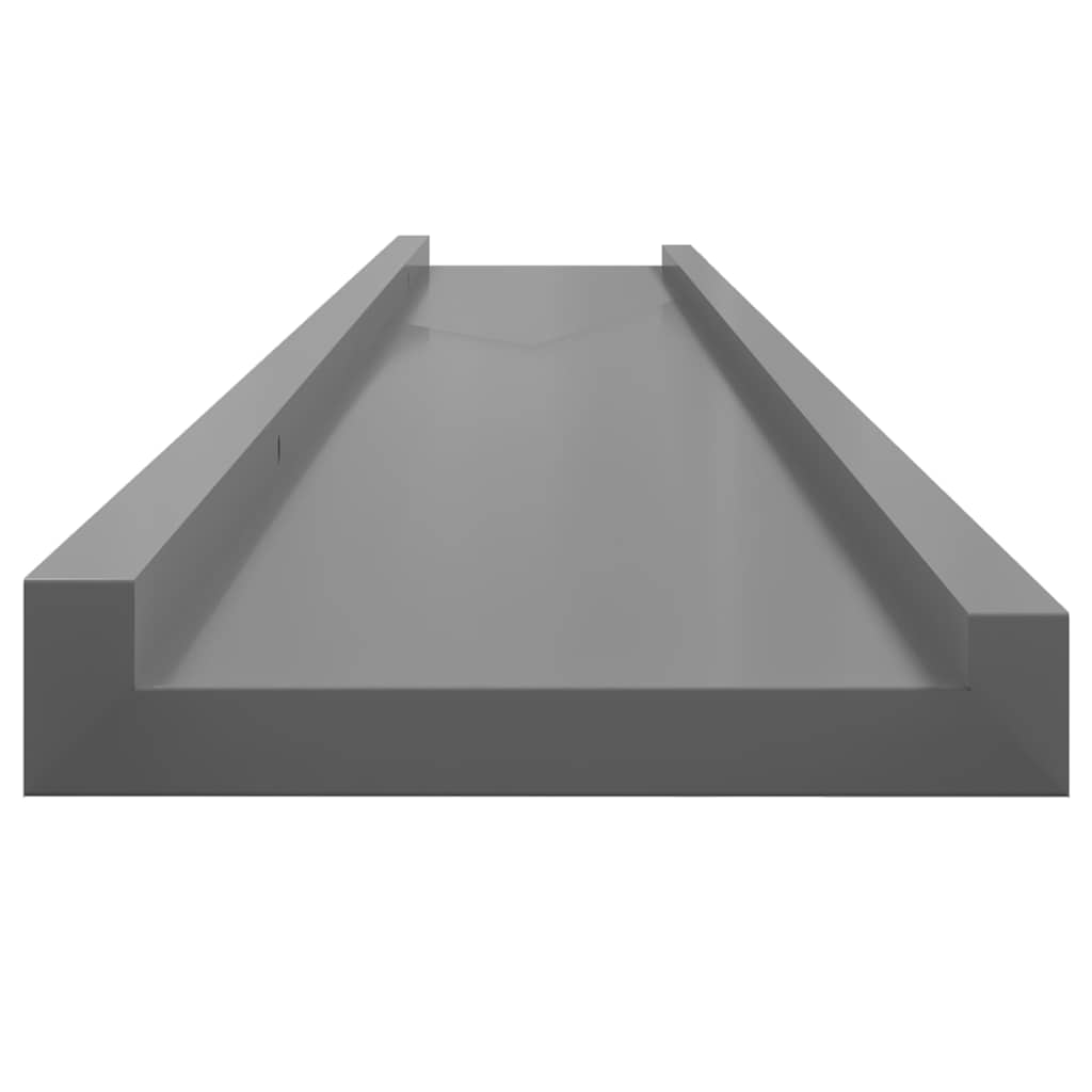 2 db szürke fali polc 115 x 9 x 3 cm 7