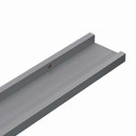 2 db szürke fali polc 115 x 9 x 3 cm 9