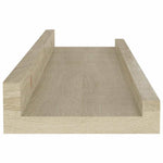 4 db sonoma tölgy színű fali polc 40 x 9 x 3 cm 7