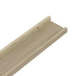 4 db sonoma tölgy színű fali polc 40 x 9 x 3 cm 9