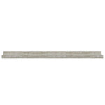 2 db betonszürke fali polc 80 x 9 x 3 cm 6