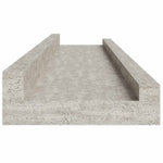 2 db betonszürke fali polc 80 x 9 x 3 cm 7
