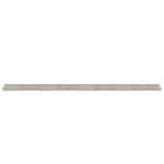 2 db betonszürke fali polc 115 x 9 x 3 cm 6