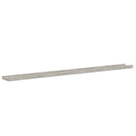 2 db betonszürke fali polc 115 x 9 x 3 cm 8