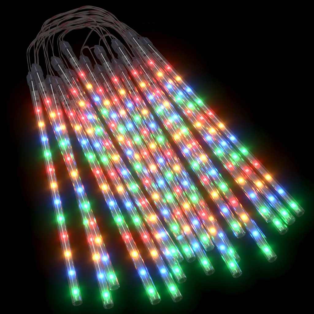 20 db 480 LED-es színes meteor fényfüzér 30 cm 2