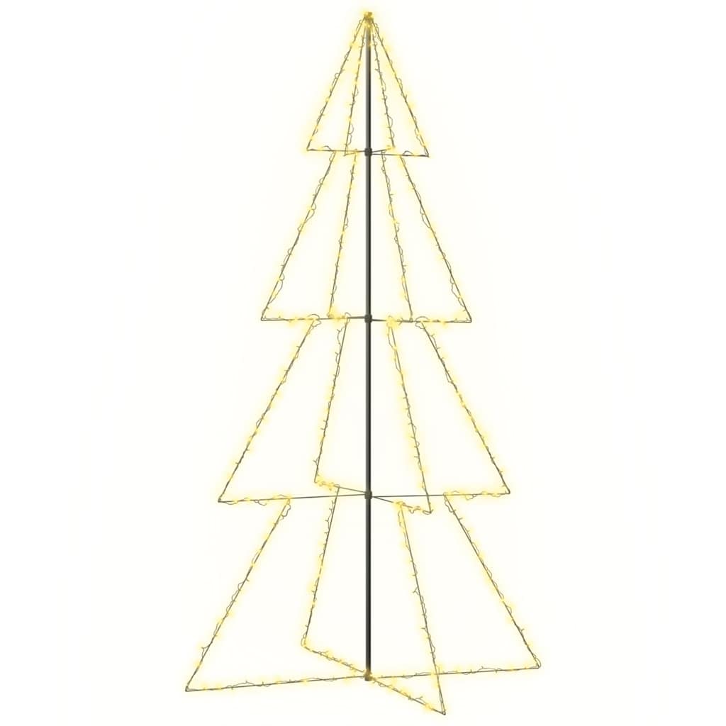 360 LED-es beltéri/kültéri kúp alakú karácsonyfa 143 x 250 cm 2