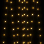 2 db 2x200 LED-es meleg fehér bel-/kültéri napelemes fényfüzér 5
