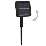 2 db 2x200 LED-es meleg fehér bel-/kültéri napelemes fényfüzér 8