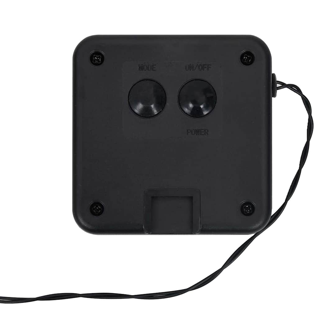2 db 2x200 LED-es meleg fehér bel-/kültéri napelemes fényfüzér 10
