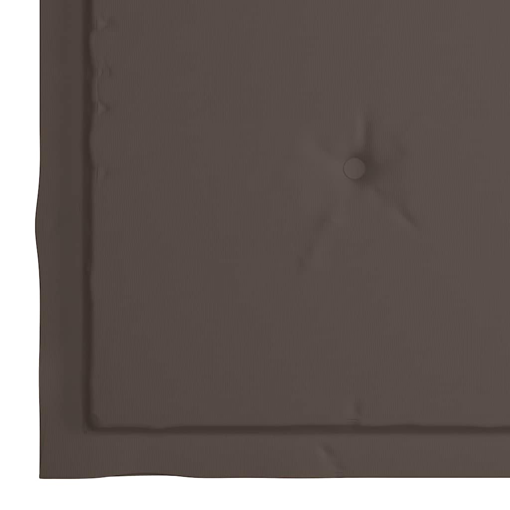 6 db-os összecsukható szék párnákkal, tömör tíkfából 10