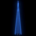 Kúp alakú karácsonyfa 752 kék LED-del 160 x 500 cm 2