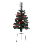 2 db PVC megvilágított ösvény műkarácsonyfa 76 cm 7