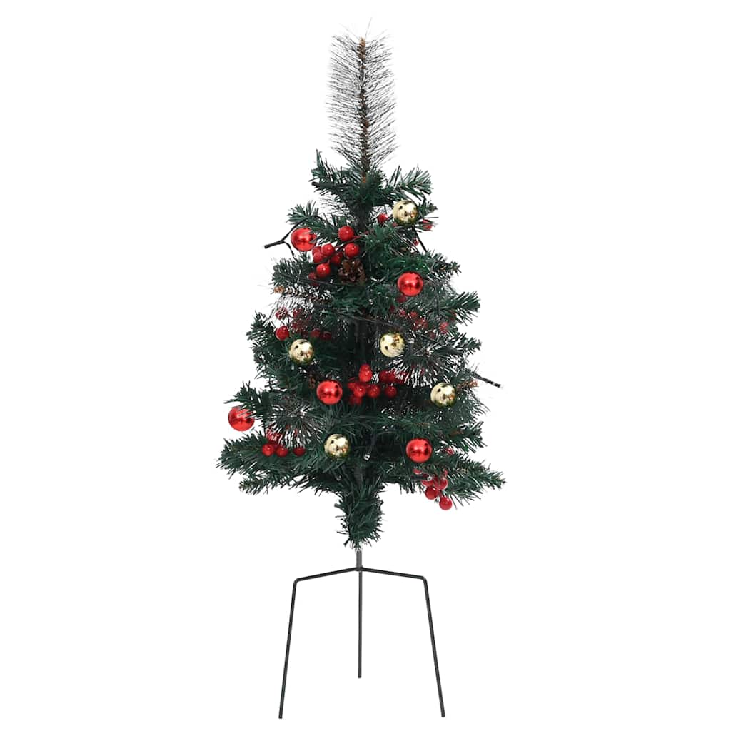 2 db PVC megvilágított ösvény műkarácsonyfa 76 cm 7