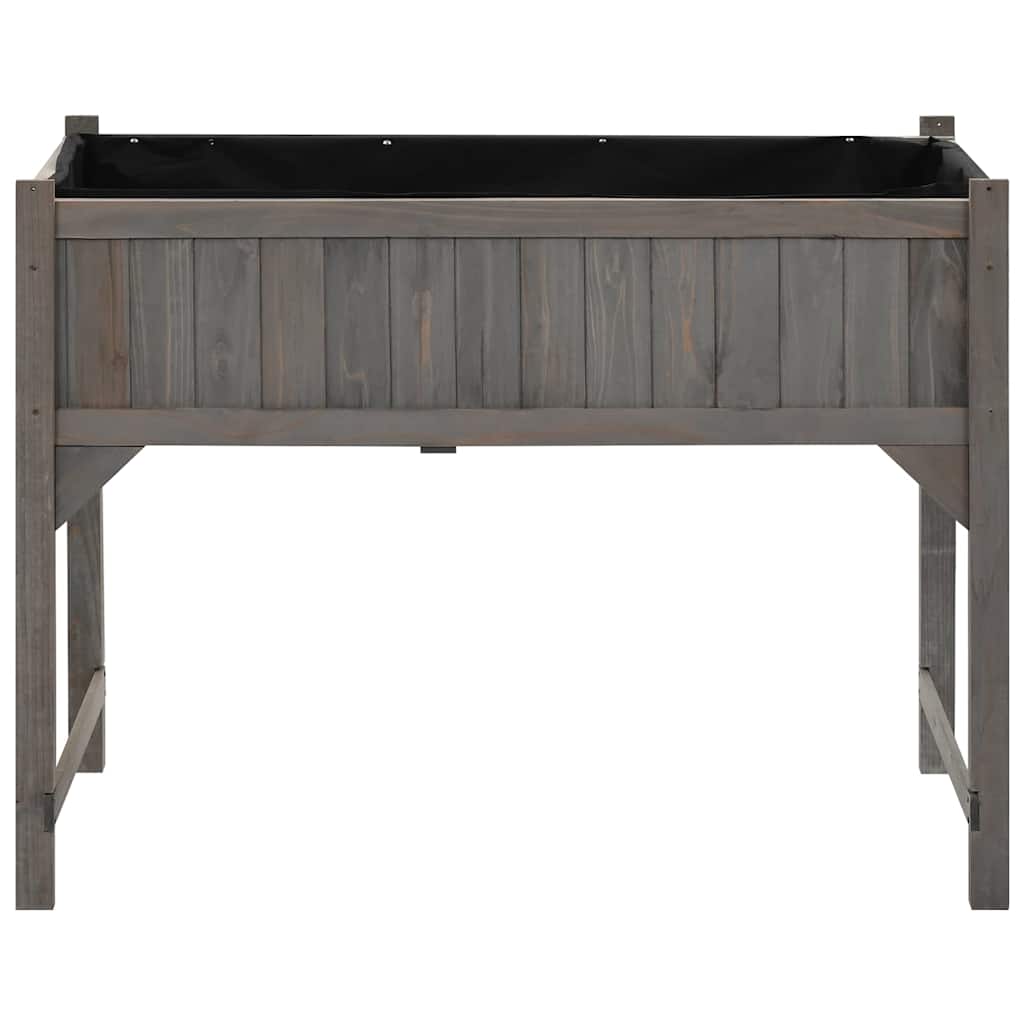 Tömör fenyőfa magaságyás melegházzal 110 x 54 x 120 cm 7