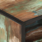 Tömör újrahasznosított fa TV-szekrény 110 x 30 x 45 cm 5