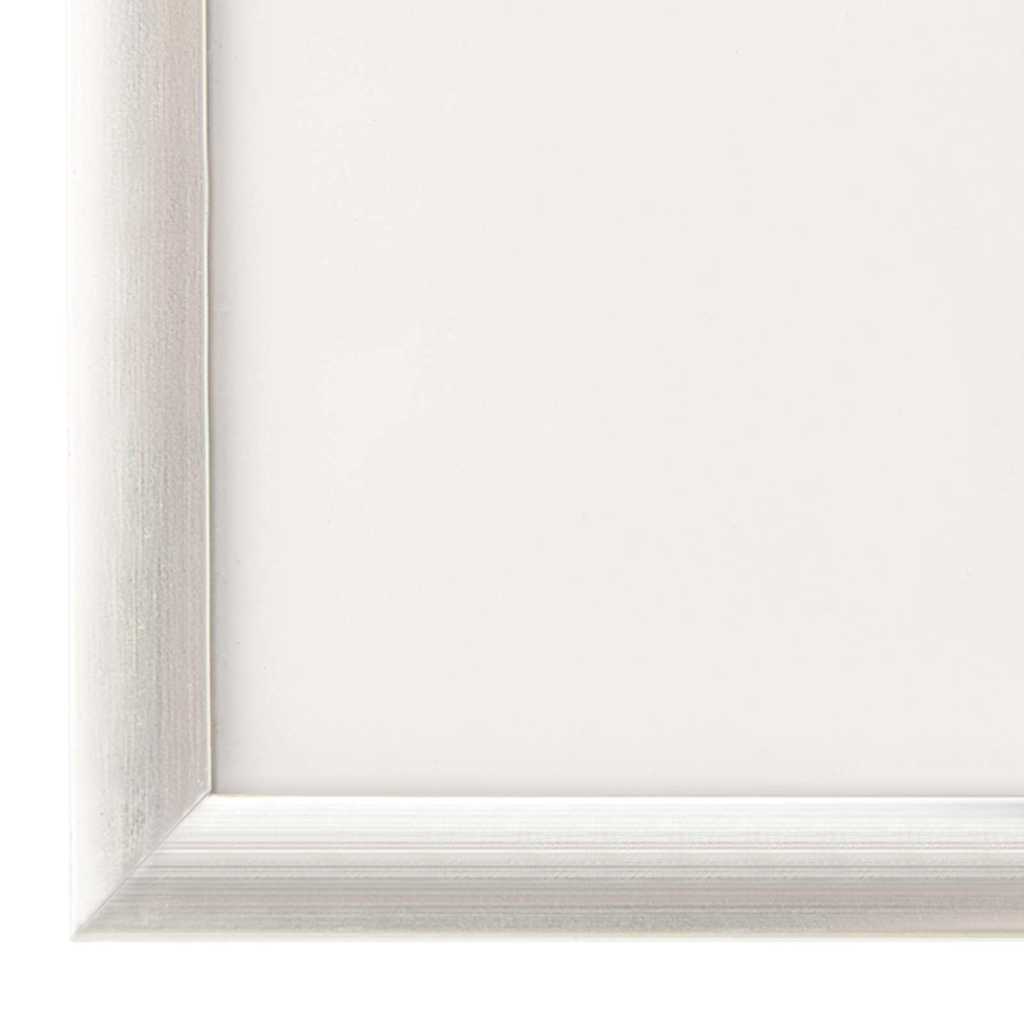 3 db ezüstszínű MDF asztali fényképkeret 21 x 29,7 cm 7