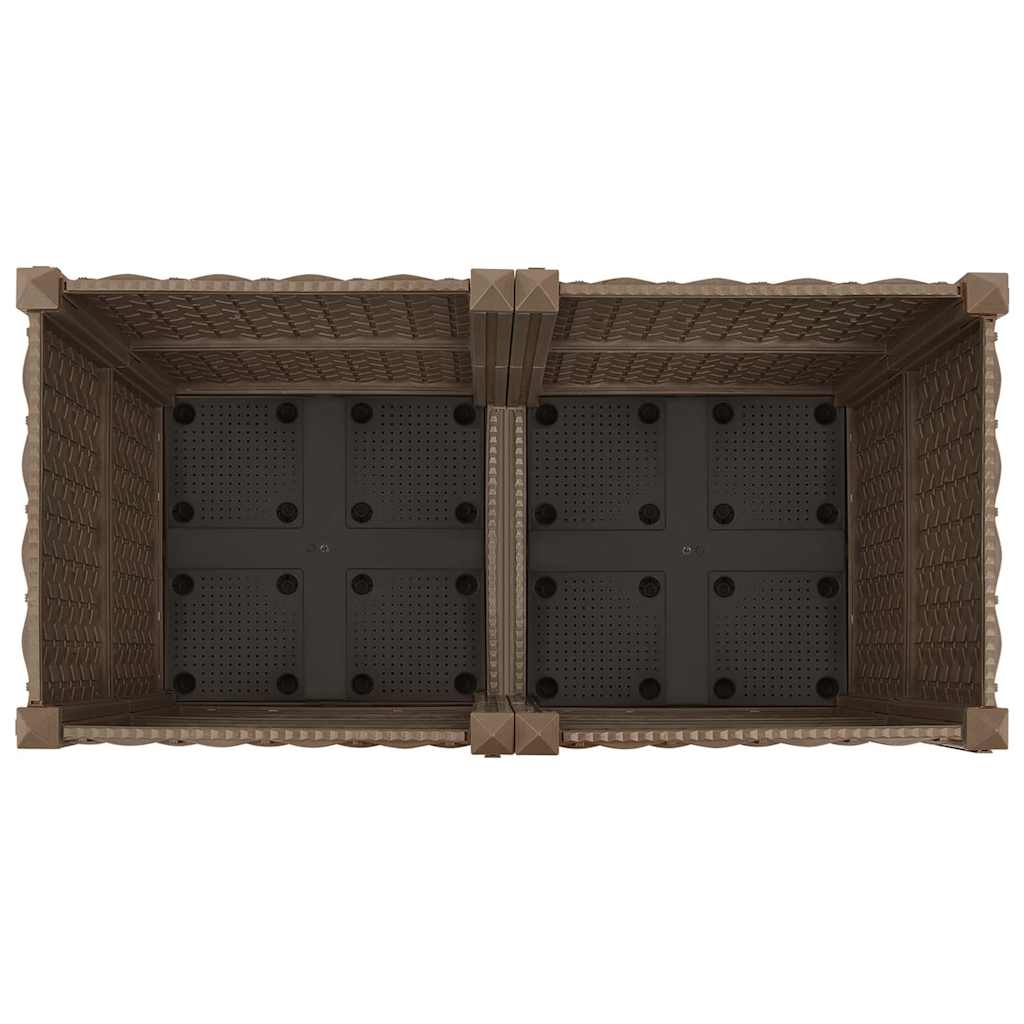 Polipropilén magaságyás 80 x 40 x 38 cm 4