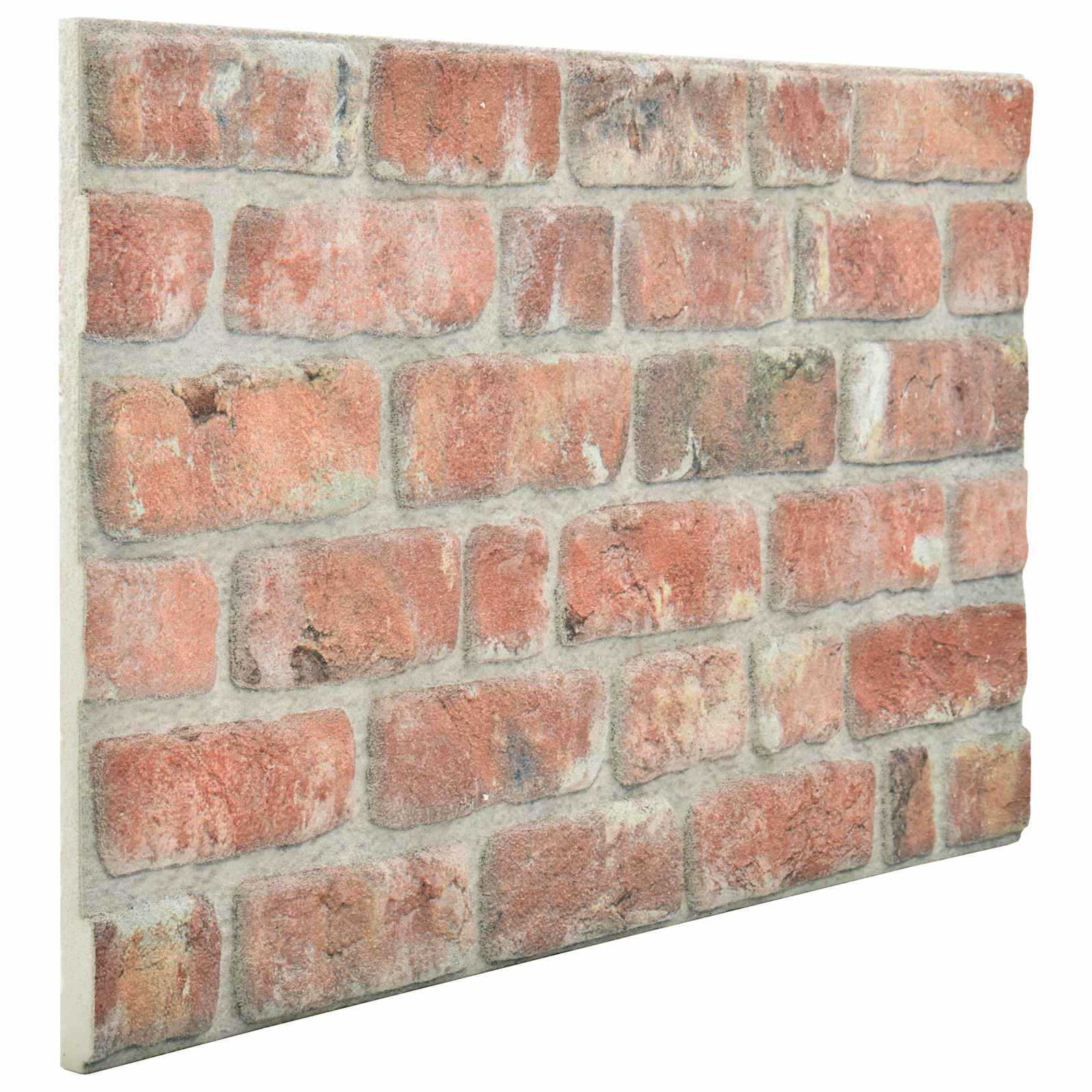 Fali panelek 10 db 100 x 50 cm Piros EPS Hab