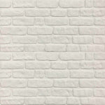 Fali panelek 10 db 100 x 50 cm Fehér EPS Hab 4