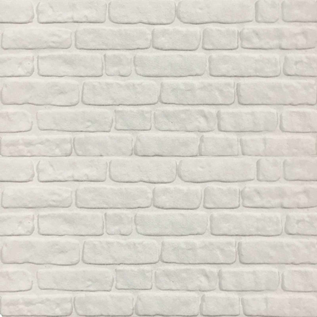 Fali panelek 10 db 100 x 50 cm Fehér EPS Hab 4