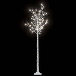 200 LED-es bel-/kültéri hideg fehér fűzfa karácsonyfa 1,8 m 2