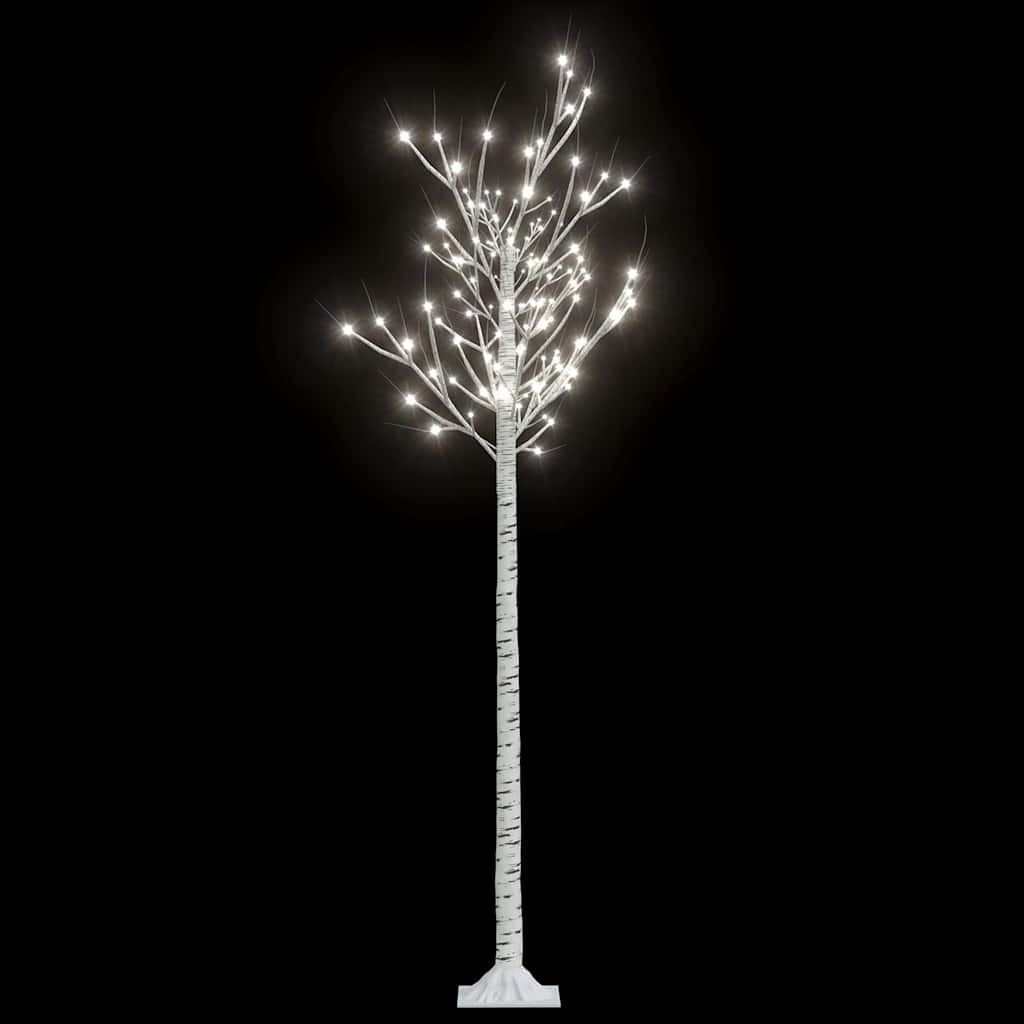 200 LED-es bel-/kültéri hideg fehér fűzfa karácsonyfa 1,8 m 2