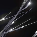 200 LED-es bel-/kültéri hideg fehér fűzfa karácsonyfa 1,8 m 5