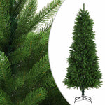 Zöld megvilágított műkarácsonyfa gömb szettel 240 cm 2