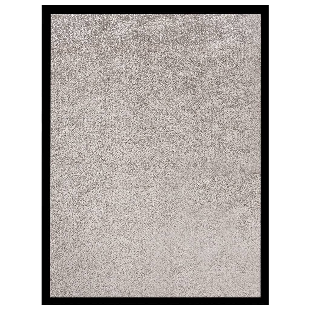 Szürke lábtörlő 40 x 60 cm
