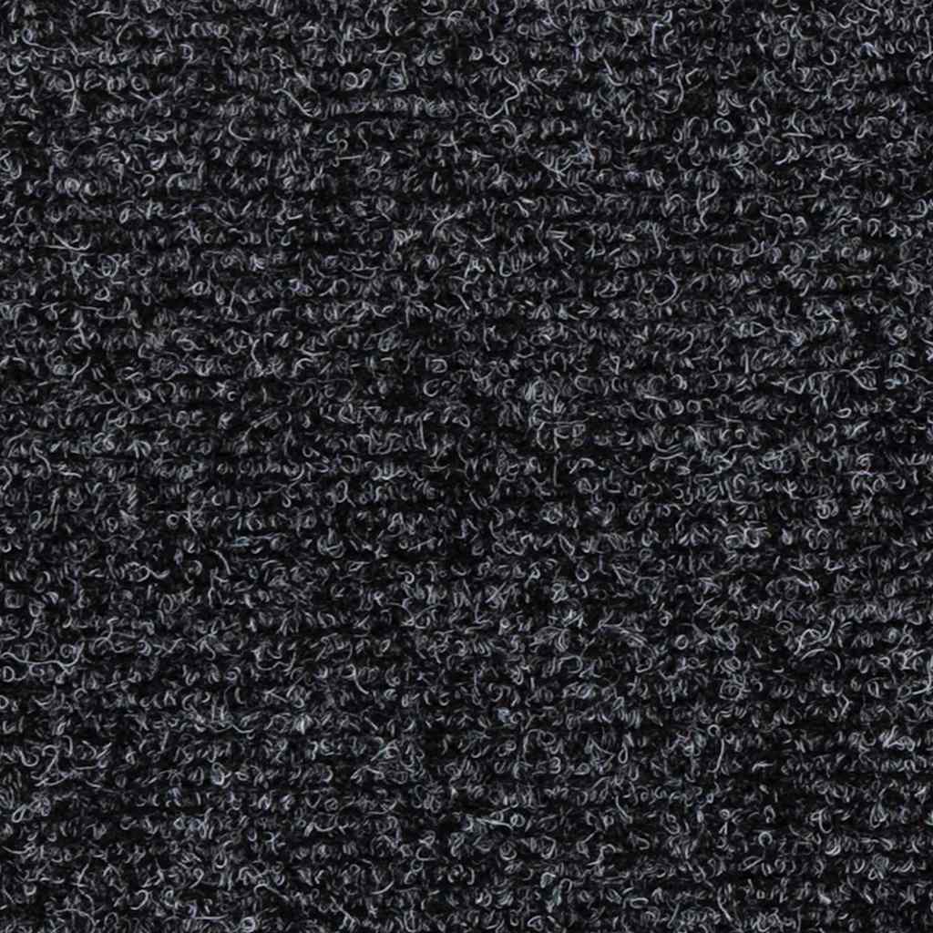 Öntapadós lépcsőszőnyegek 15 db 76 x 20 cm sötétszürke téglalap alakú 7