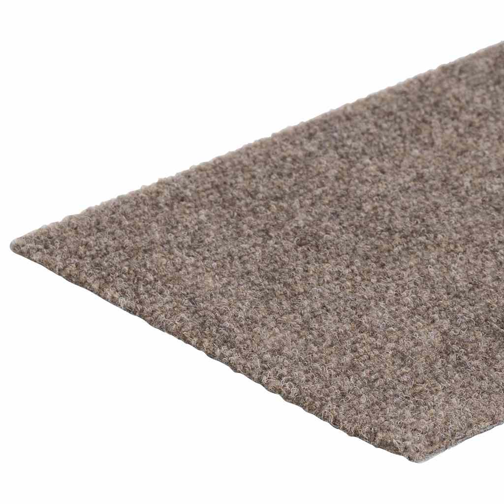 Öntapadós lépcsőszőnyegek 15 db 76 x 20 cm bézs téglalap alakú 6
