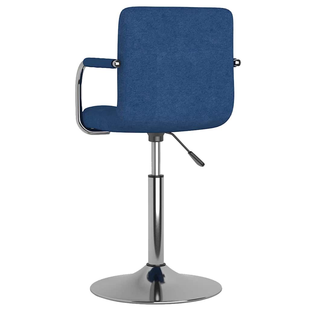 Kék szövet bárszék 4