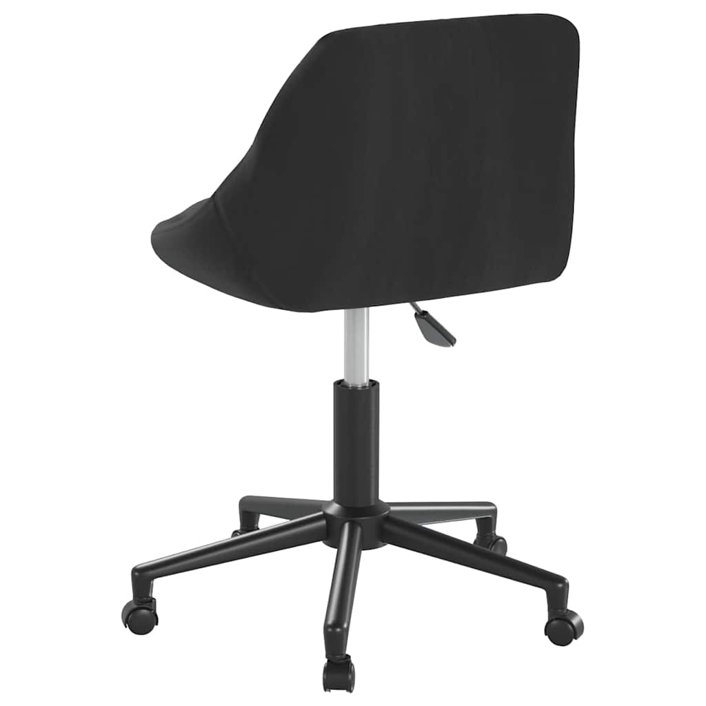 2 db fekete bársony forgó étkezőszék 6